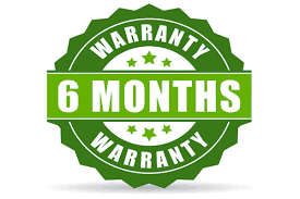 6 Month Warranty